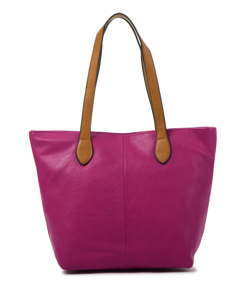 Shopper Bag with Zip